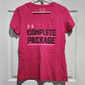 Under Armour Pink Graphic T-Shirt